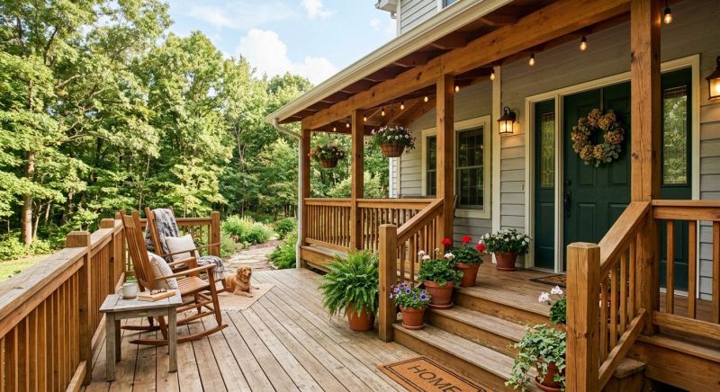 Wood Porch Construction in Norwalk, CT